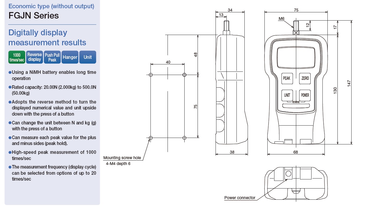 Ichiban Precision Sdn Bhd - Shimpo - Shimpo Digital Force Gauge ...